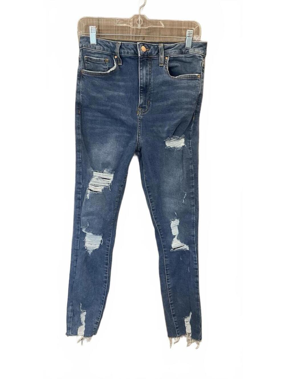 Forever 21 Womens Blue Jeans No Tags Size 28 Waist 30” Hip 26” Inseam